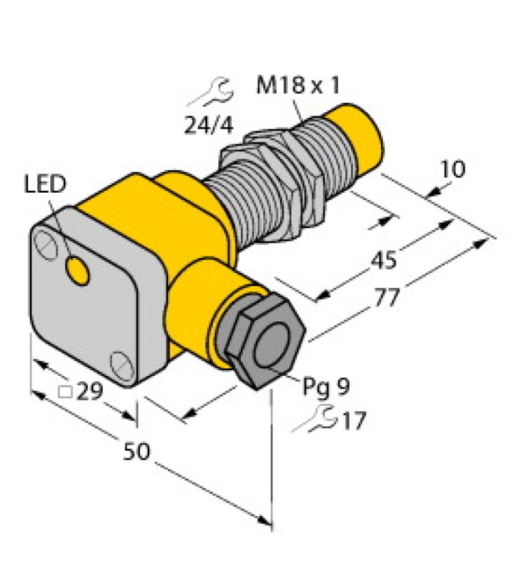TURCK Induktiv Sensor - A303909 