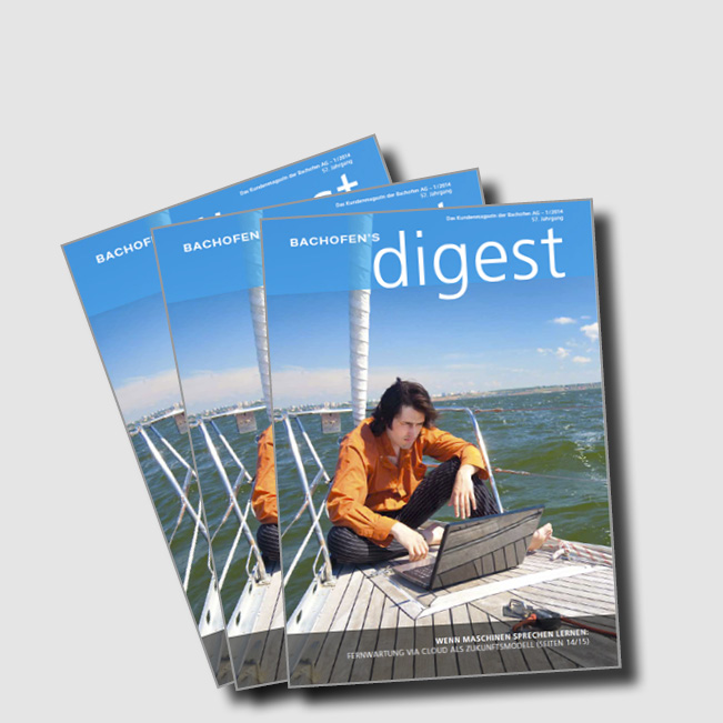 Kundenbagazin Bachofen's Digest 2014